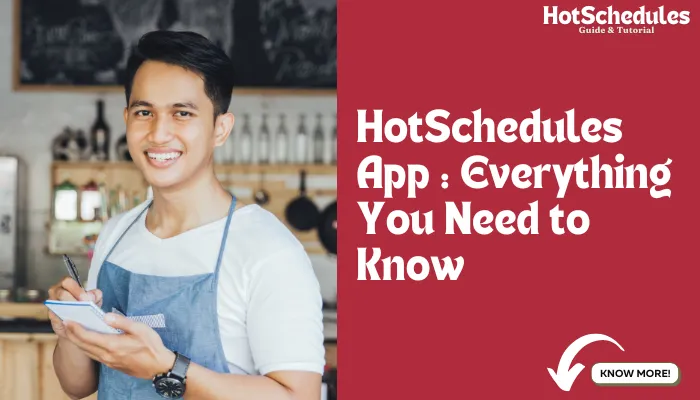 HotSchedules app