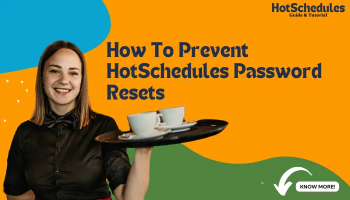 HotSchedules password reset